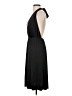 Halston Heritage Solid Black Cocktail Dress Size 4 - photo 5