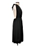 Halston Heritage Solid Black Cocktail Dress Size 4 - photo 4