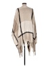 Three Dots Tan Poncho One size - photo 2