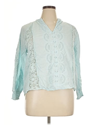 Jennifer & Grace 3/4 Sleeve Blouse (view 1)