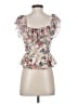 Tularosa 100% Polyester Ivory Sleeveless Blouse Size S - photo 2
