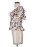 Tularosa 100% Polyester Ivory Sleeveless Blouse Size S - photo 5