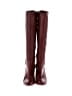 Nine West 100% Leather Burgundy Boots Size 7 1/2 - photo 2