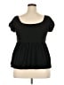 Torrid Black Short Sleeve Top Size 2X Plus (2) - photo 2