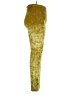Yitty Metallic Gold Casual Pants Size 1X - photo 4