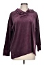 Purejill Burgundy Pullover Hoodie Size Lg Petite - photo 1
