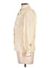 Cache 100% Silk Ivory Long Sleeve Silk Top Size 10 - photo 5