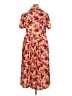 Tuckernuck 100% Polyester Floral Red Casual Dress Size XXL - photo 2