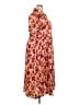 Tuckernuck 100% Polyester Floral Red Casual Dress Size XXL - photo 4