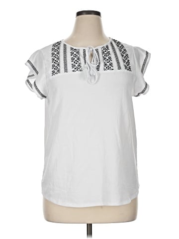 Adrianna Papell Short Sleeve Top (view 1)