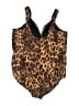 Miraclesuit Animal Print Brown One Piece Swimsuit Size 20W - photo 2