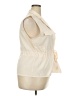 Grace Karin Ivory Sleeveless Blouse Size 2X - photo 4