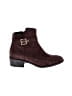Cole Haan Burgundy Ankle Boots Size 8 - photo 1