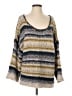 Free People Stripes Blue Pullover Sweater Size S - photo 1
