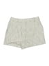 Express 100% Cotton Stripes Ivory Shorts Size 4 - photo 1