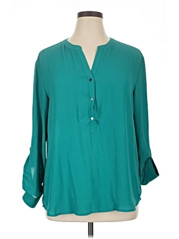 Adrianna Papell 3/4 Sleeve Blouse (view 1)