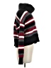 By & By Stripes Black Turtleneck Sweater Size M - photo 4