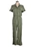 UNTUCKit Solid Green Jumpsuit Size L - photo 1