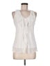 A. Byer 100% Polyester White Sleeveless Blouse Size M - photo 1
