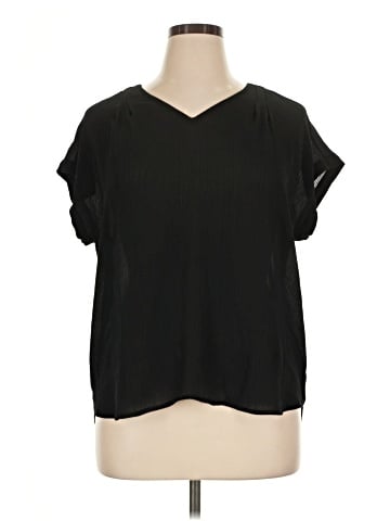 Simply Vera Vera Wang Short Sleeve Blouse (view 1)