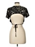 Papaya Black Short Sleeve Top Size L - photo 2