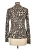 Gilli Animal Print Brown Turtleneck Sweater Size L - photo 2