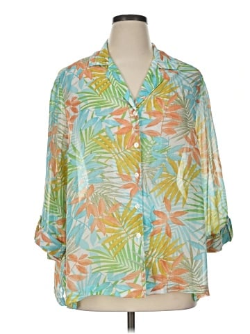 Cathy Daniels 3/4 Sleeve Blouse (view 1)