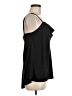 Sparkle & Fade 100% Polyester Black Sleeveless Top Size M - photo 4