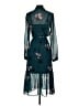 Lulus 100% Polyester Teal Casual Dress Size S - photo 2