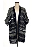Lucky Brand Black Cardigan Size Med - Lg - photo 1