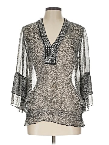 Cache 3/4 Sleeve Blouse (view 1)