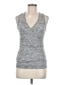Voice Gray Sleeveless Top Size M - photo 1