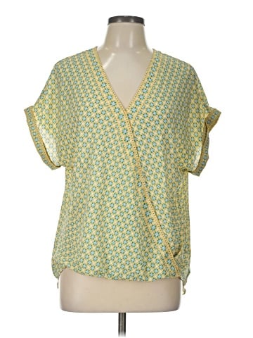 Max Studio Short Sleeve Blouse (view 1)