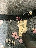 Bebop 100% Rayon Floral Black Romper Size S - photo 4