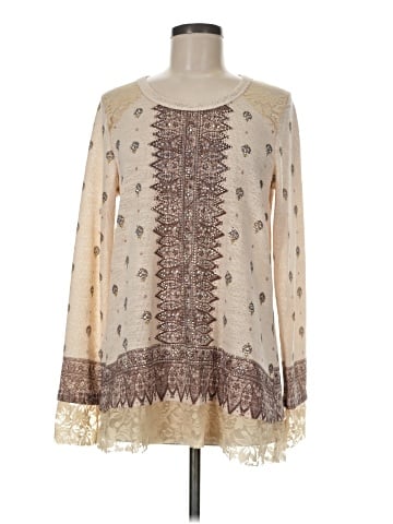 Vocal Long Sleeve Blouse (view 1)