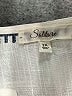 Solitaire Ivory White Short Sleeve Blouse Size 1X - photo 7