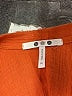 Three Dots 100% Cotton Orange Sleeveless Top Size M - photo 7