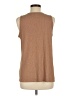 LUXE Brown Sleeveless T-Shirt Size M (tall) - photo 2