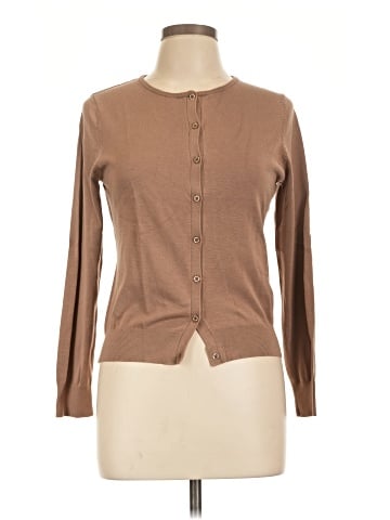 August Silk Cardigan (view 1)
