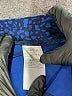 Susan Graver Animal Print Blue Active Pants Size L (petite) - photo 8