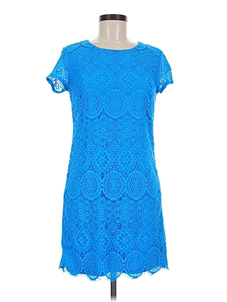 Pre-owned Laundry By Shelli Segal Casual Dress In Blue