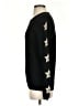 Wyse 100% Cashmere Stars Black Cashmere Pullover Sweater Size 4 (1) - photo 5