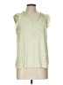 Seasalt Cornwall Yellow Sleeveless Blouse Size L - photo 1