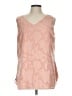 Chico's 100% Polyester Pink Sleeveless Blouse Size Lg (2) - photo 1