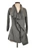 Theory Gray Wool Cardigan Size S - photo 1