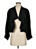 Hunter Dixon 100% Silk Black Silk Cardigan Size 4 - photo 1