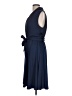 By Design Solid Blue Cocktail Dress Size L (estimated) - photo 5