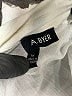 A. Byer Ivory 3/4 Sleeve Button-Down Shirt Size M - photo 7