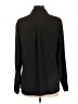 Express 100% Polyester Solid Black Long Sleeve Blouse Size L - photo 2