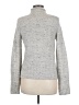 Madewell Metallic Silver Turtleneck Sweater Size M - photo 2